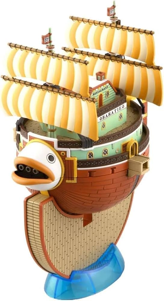 Bandai 10 Baratie Model Ship GSC One Piece GSC