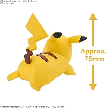 Bandai 03 Pikachu (Battle Pose)Pokemon Quickit