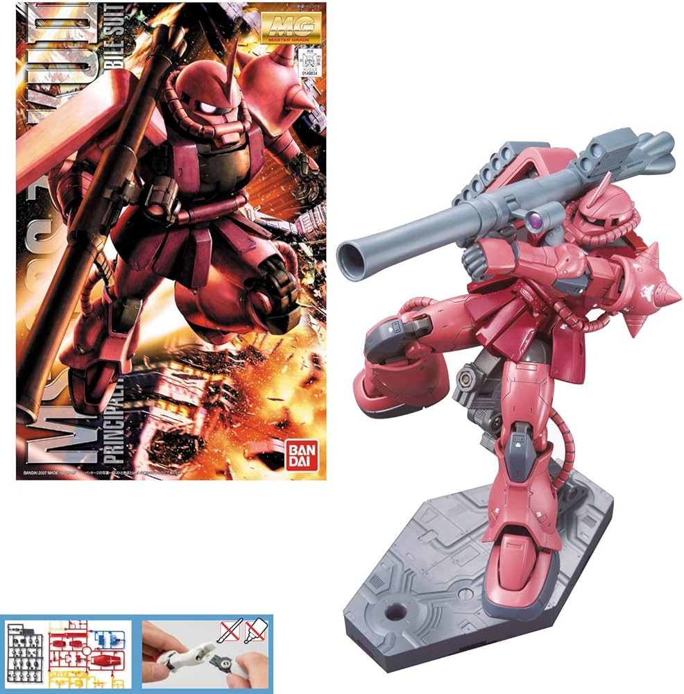 Bandai MG MS-06S Char's Zaku II Ver.2.0 1:100