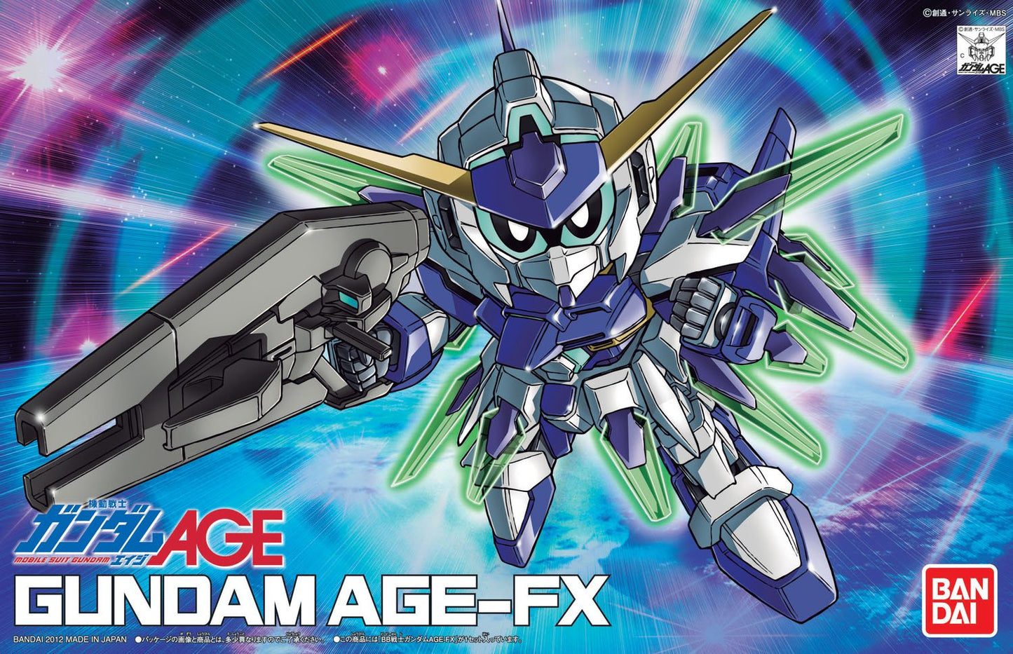Bandai BB376 Gundam Age-FX SD