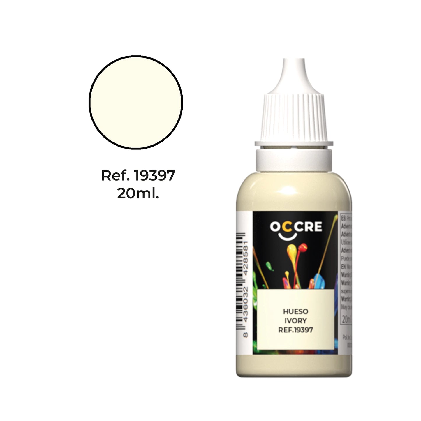 Acrylic Paint Bone 20ml