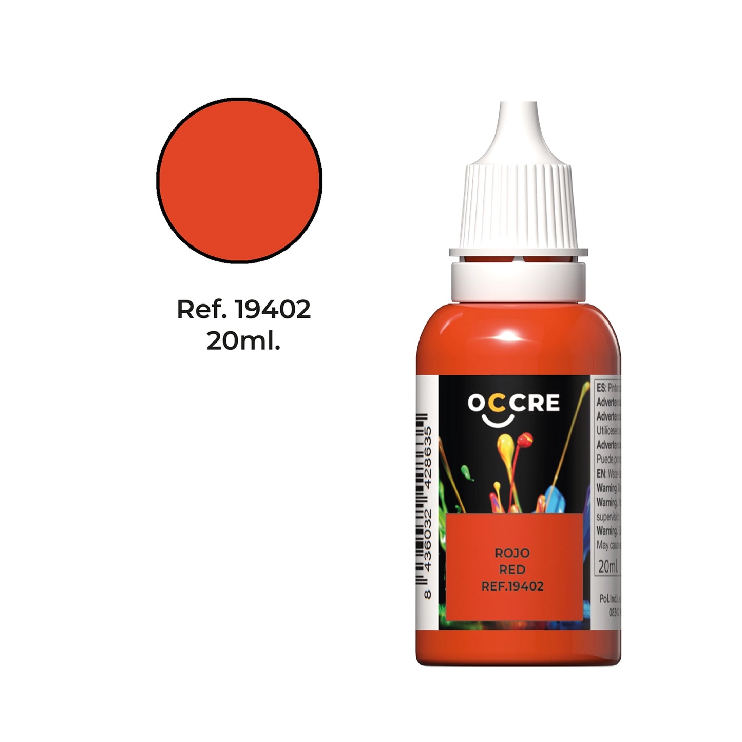Acrylic Paint Red 20ml