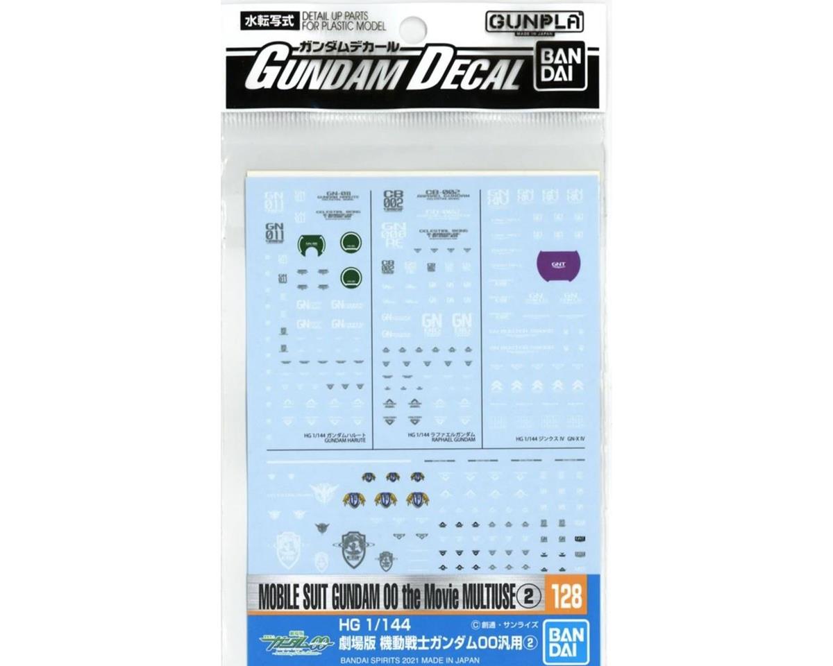 Bandai Decal 128 Mobile Suit Gundam 00 The Movi