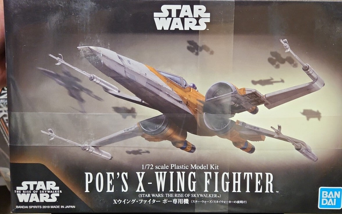 Bandai See 5058312 Poe's X-Wing Fighter 1:72***