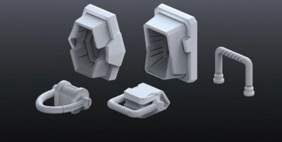 Bandai Ms Detail 01