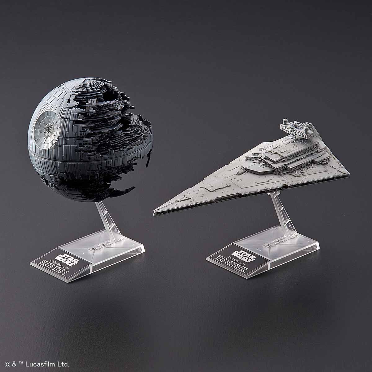 Bandai Death Star II & Star Destroyer
