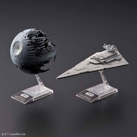 Bandai Death Star II & Star Destroyer