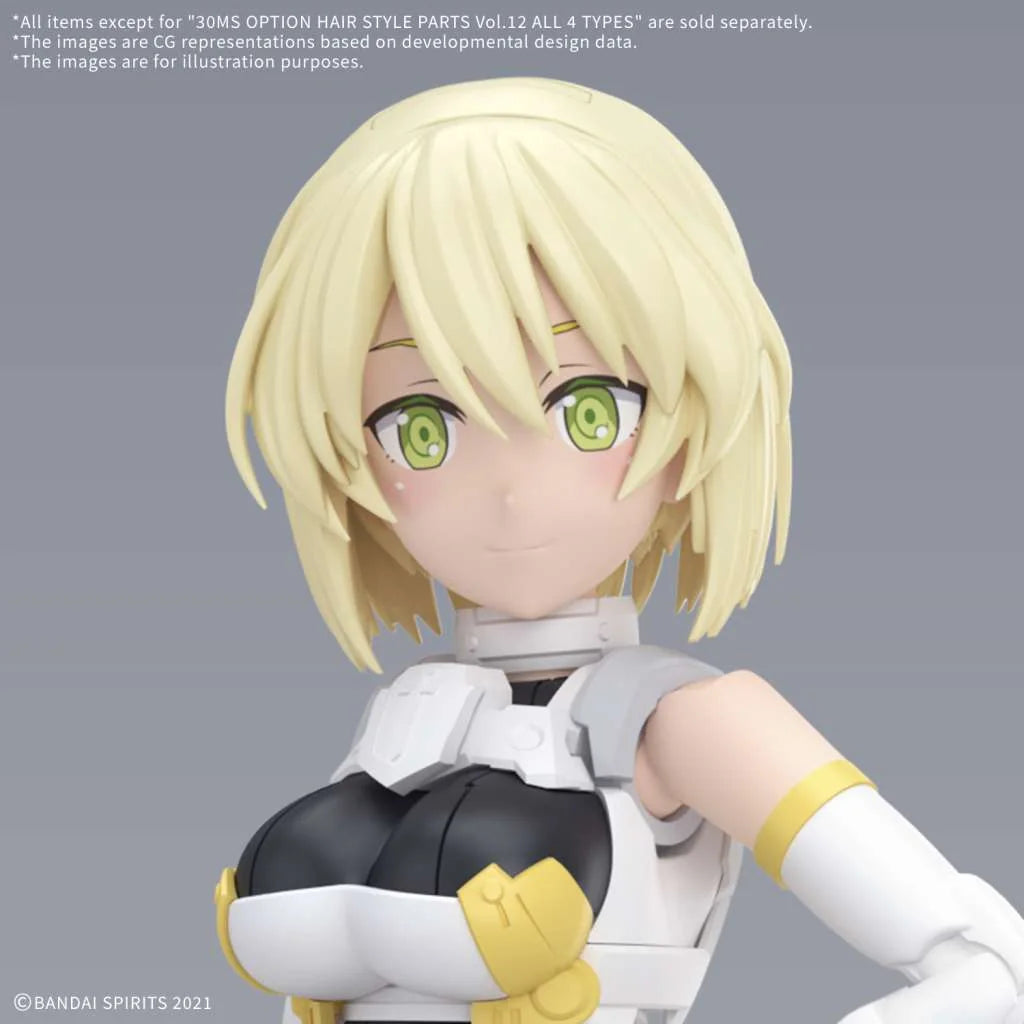 Bandai 30MS Hair Style Vol-12 4-Types