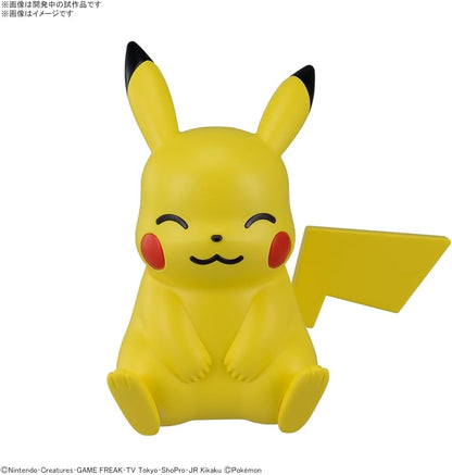 Bandai 16 Pikachu(Sitting Pose)Pokemon QuickKit