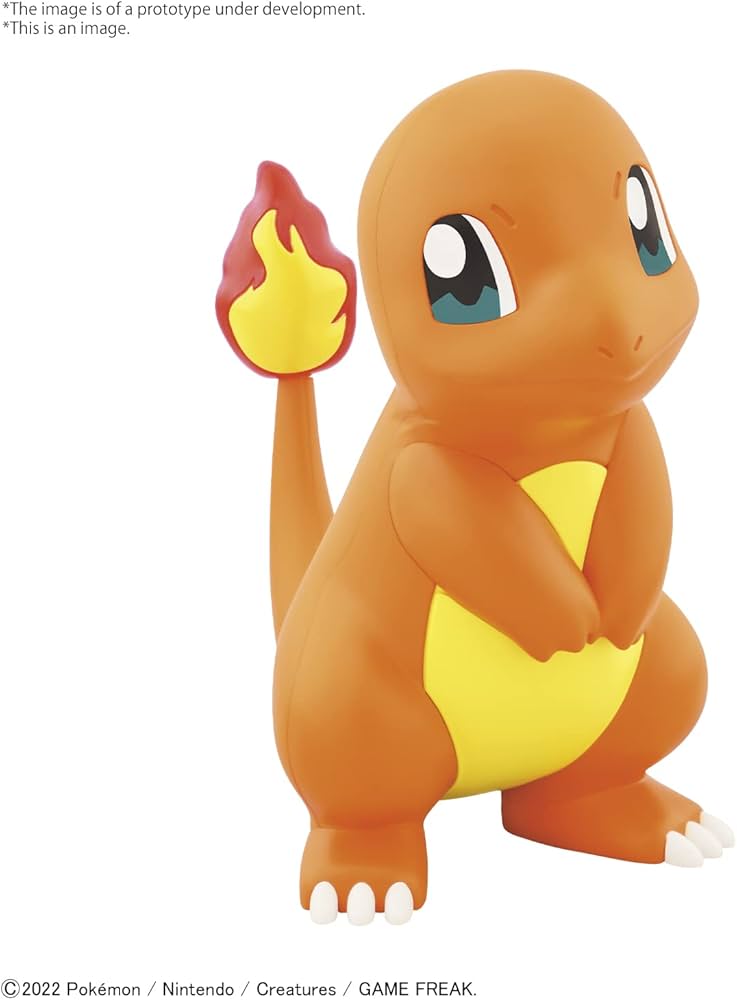 Bandai 11 Charmander Pokemon Quick Kit