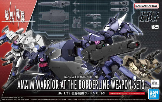 Bandai Amaim Warrior at Borderline Weapon Set