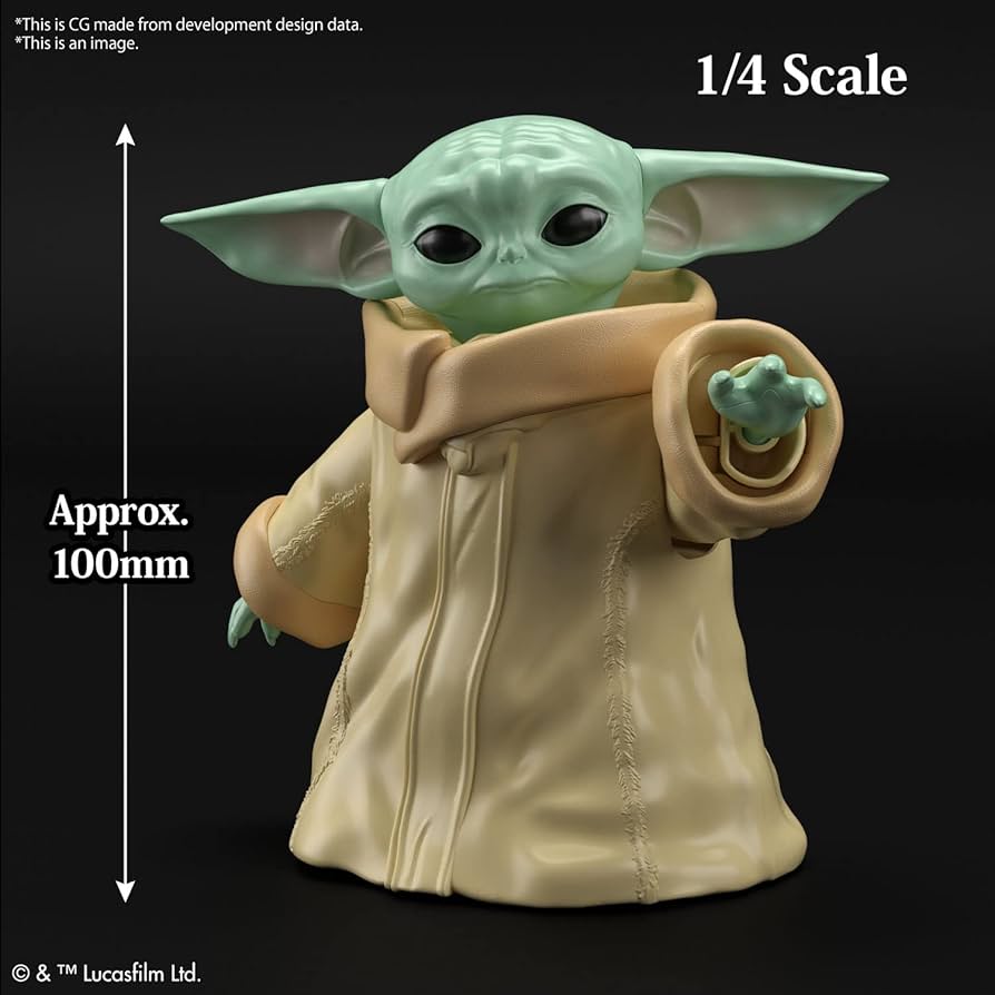 Bandai Grogu 'The Mandalorian' 1:4
