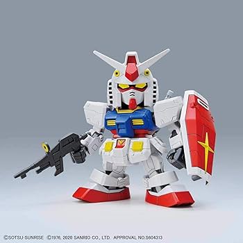 Bandai Hello Kitty & RX-78-2 SD-EX Standard