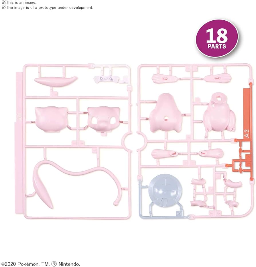 Bandai 02 Mew Pokemon Quick Kit
