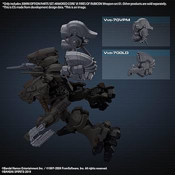 Bandai 30MM Option Parts Armored Core VI FofR