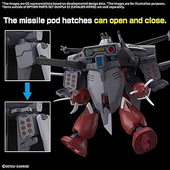 Bandai Option Parts Gunpla 15 Cavalier Alfried