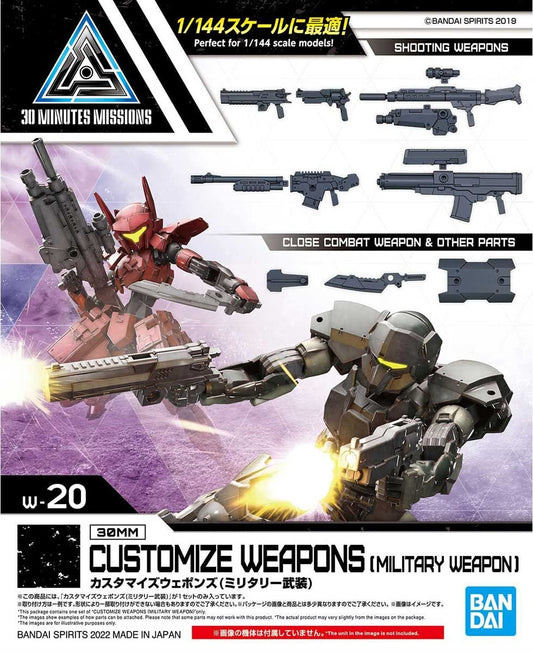 Bandai Customize Military Weapons 30mm