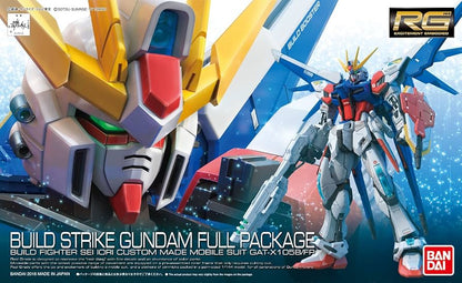 Bandai RG Build Strike Gundam Full Pack 1:144
