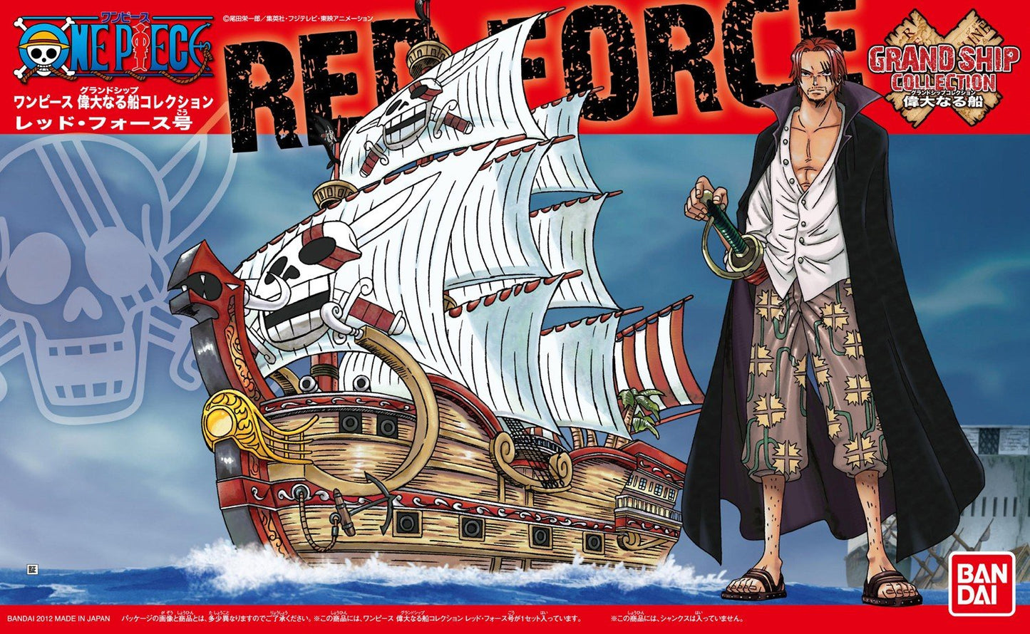 Bandai 04 Red Force Model Ship One PIece