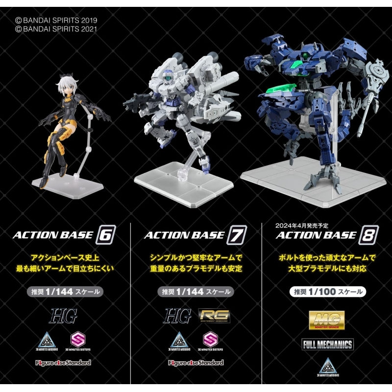 Bandai AB Action Base 7 Clear Bx-20