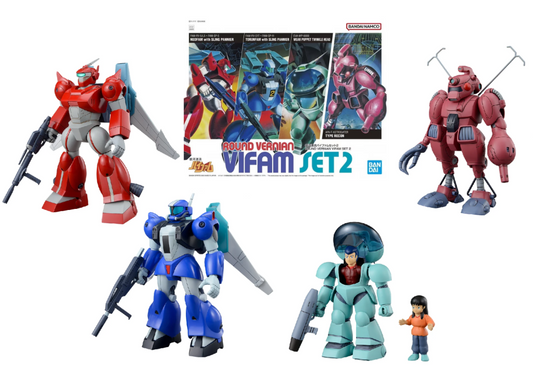 Bandai Round Verniam Vifam Set 2