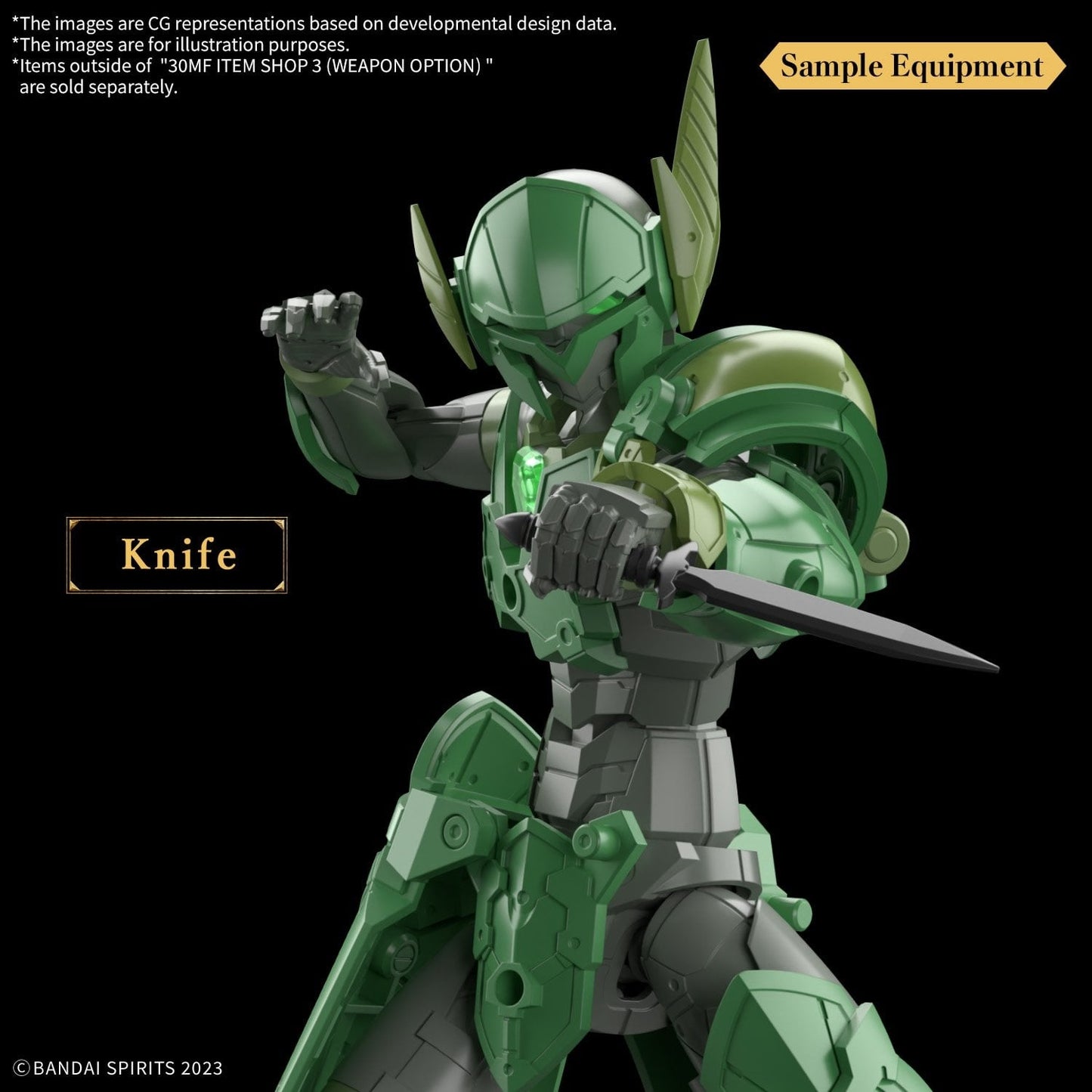 Bandai 30MF Item Shop 3 Weapon Option