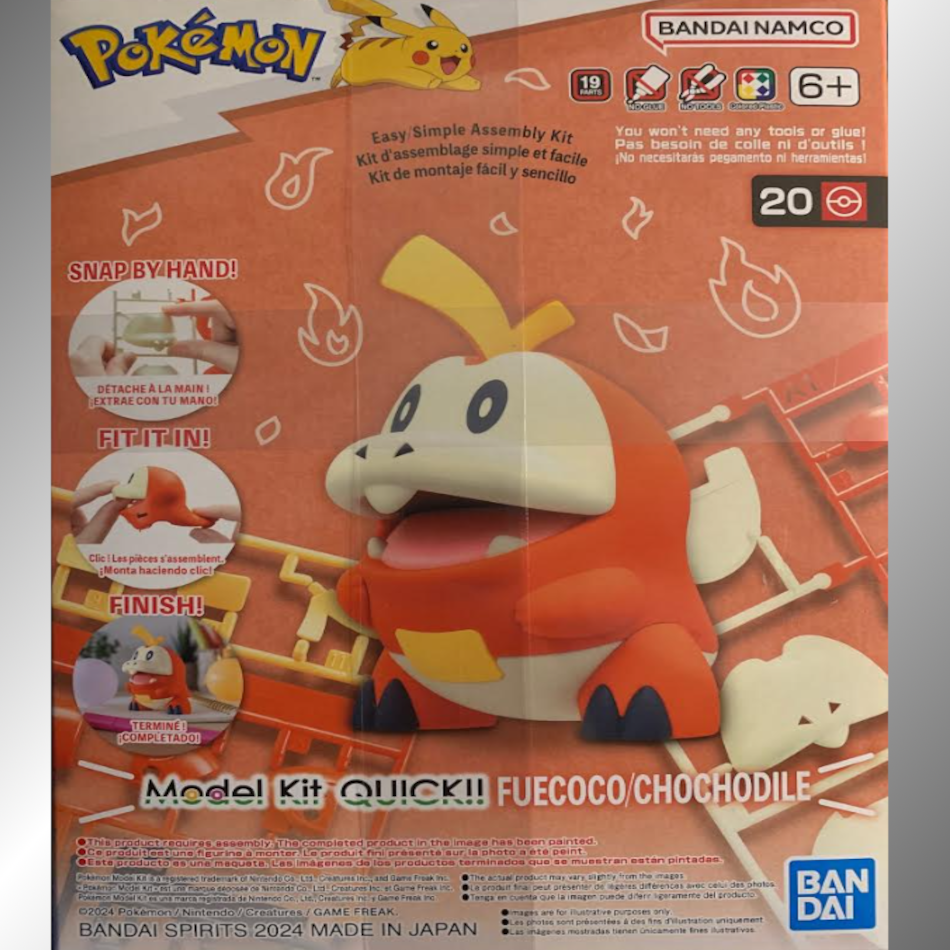 Bandai Fuecoco Pokemon Quick Kit