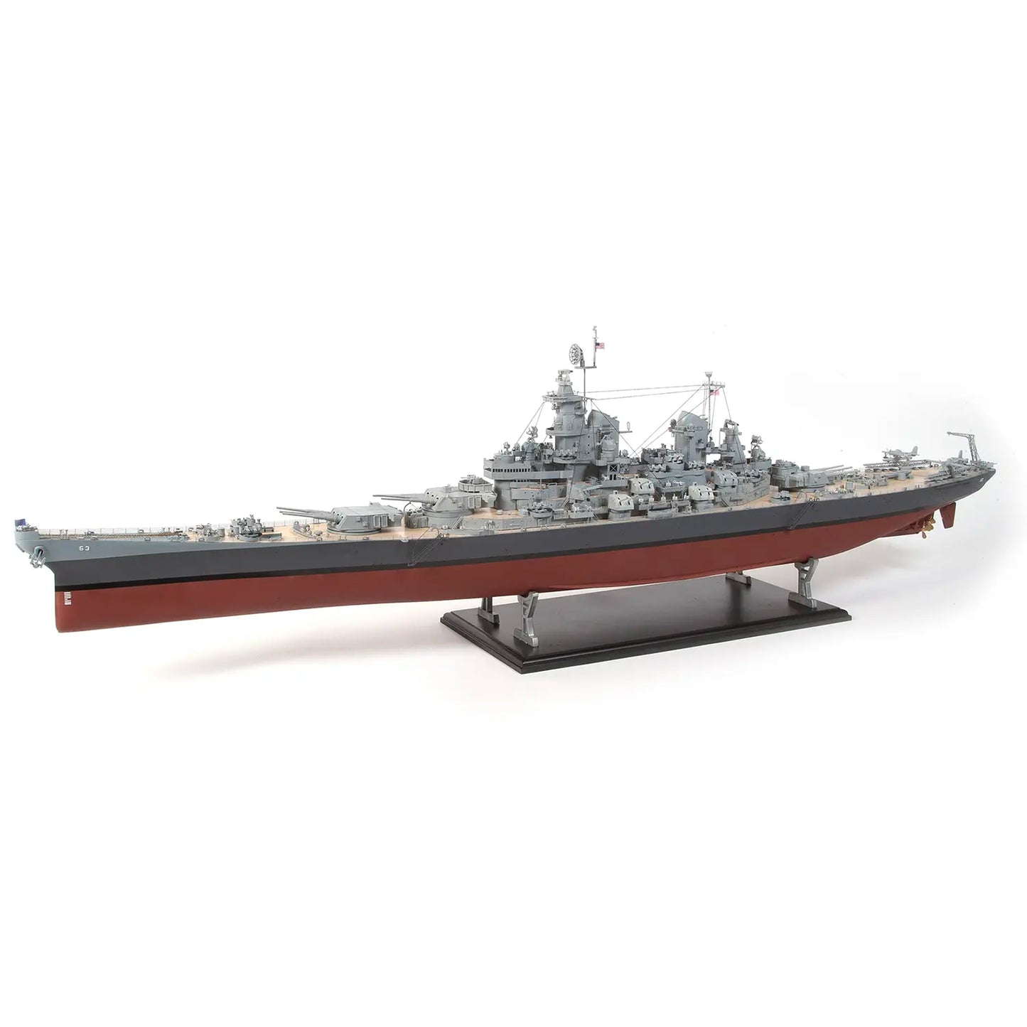 Complete display stand with 4 metal supports
