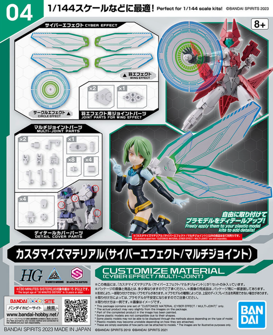 Bandai Customized Material (Cyber Effect/Multi