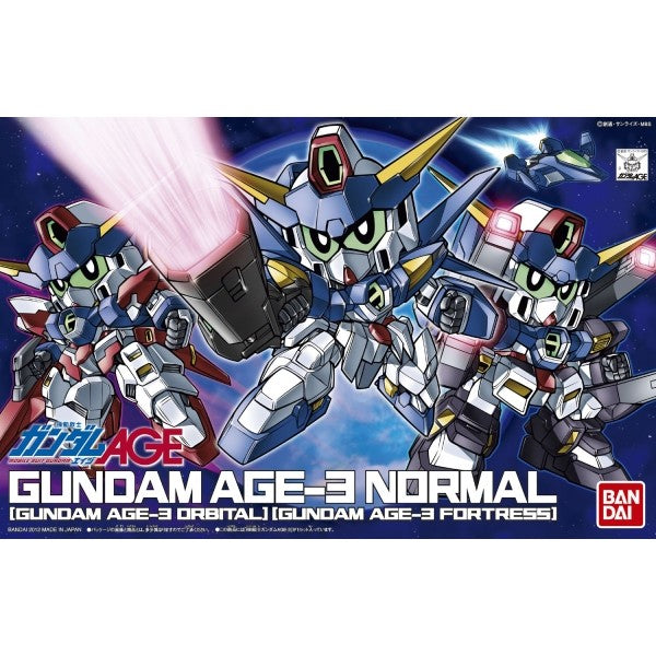 Bandai BB372 Gundam Age-3(Normal/Fortress/Orbit