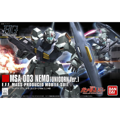 Bandai HG 140 Nemo Unicorn Ver. HGUC 1:144