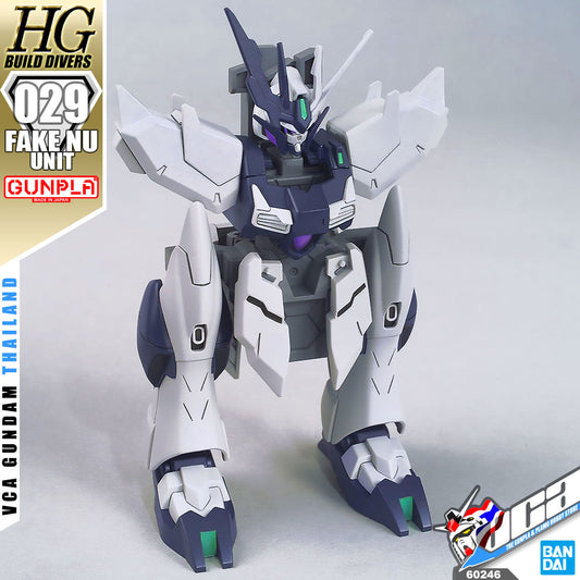Bandai HG Fake Nu Unit Gundam Build Divers HG