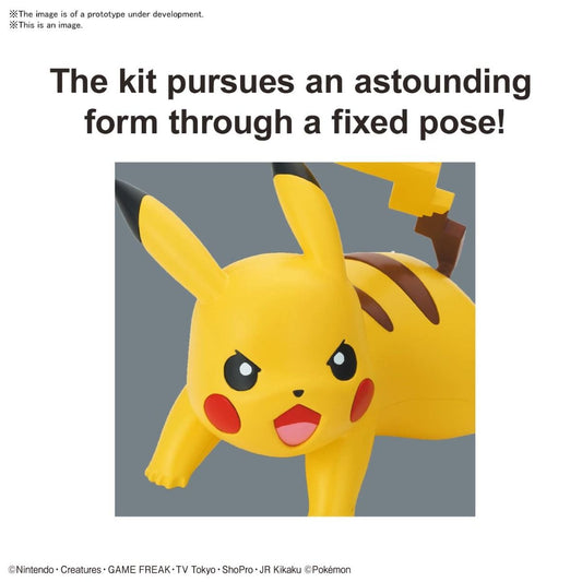 Bandai 03 Pikachu (Battle Pose)Pokemon Quickit