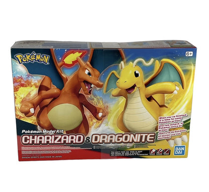 Bandai Charizard & Draginite Pokemon Model Kit