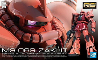 Bandai RG 2 MS-06S Char's Zaku II Mobile Suit