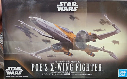 Bandai See 5058312 Poe's X-Wing Fighter 1:72***